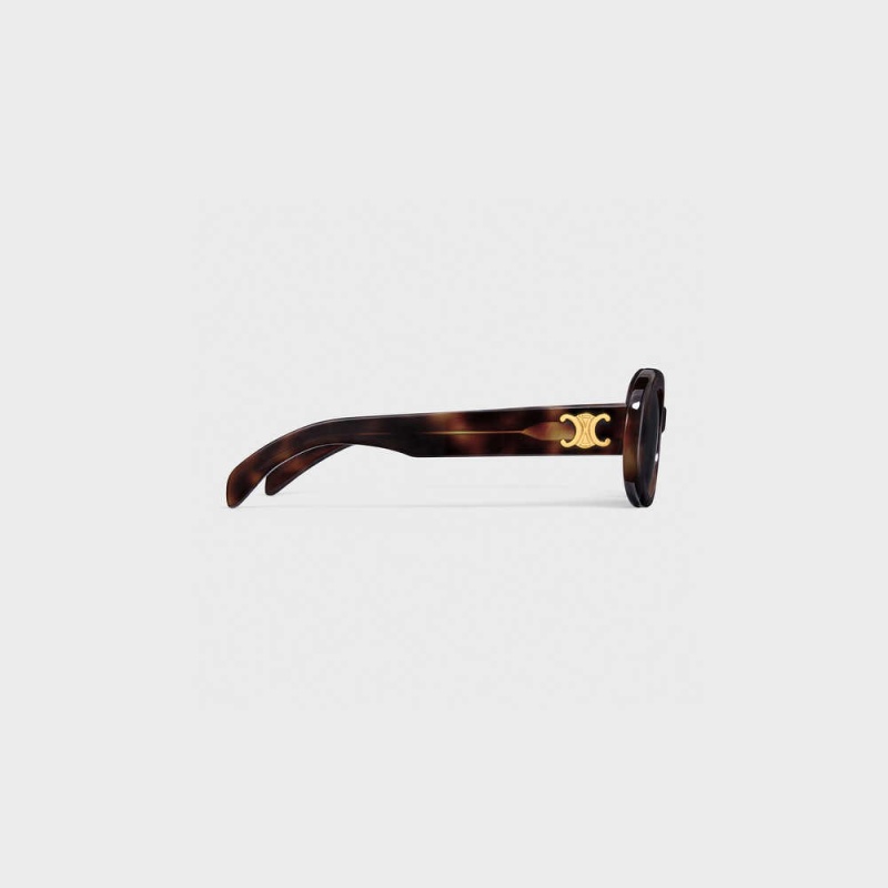 Celine Triomphe 01 In Acetate Zonnebril Bruin | CL-592380