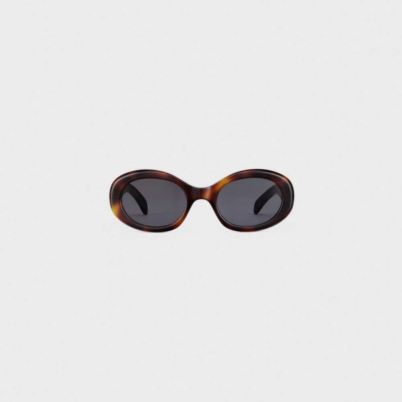 Celine Triomphe 01 In Acetate Zonnebril Bruin | CL-592380