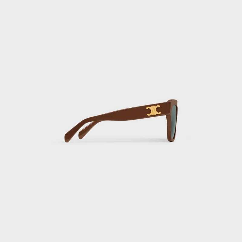 Celine Triomphe 09 In Acetate Zonnebril Chocola | CL-592390