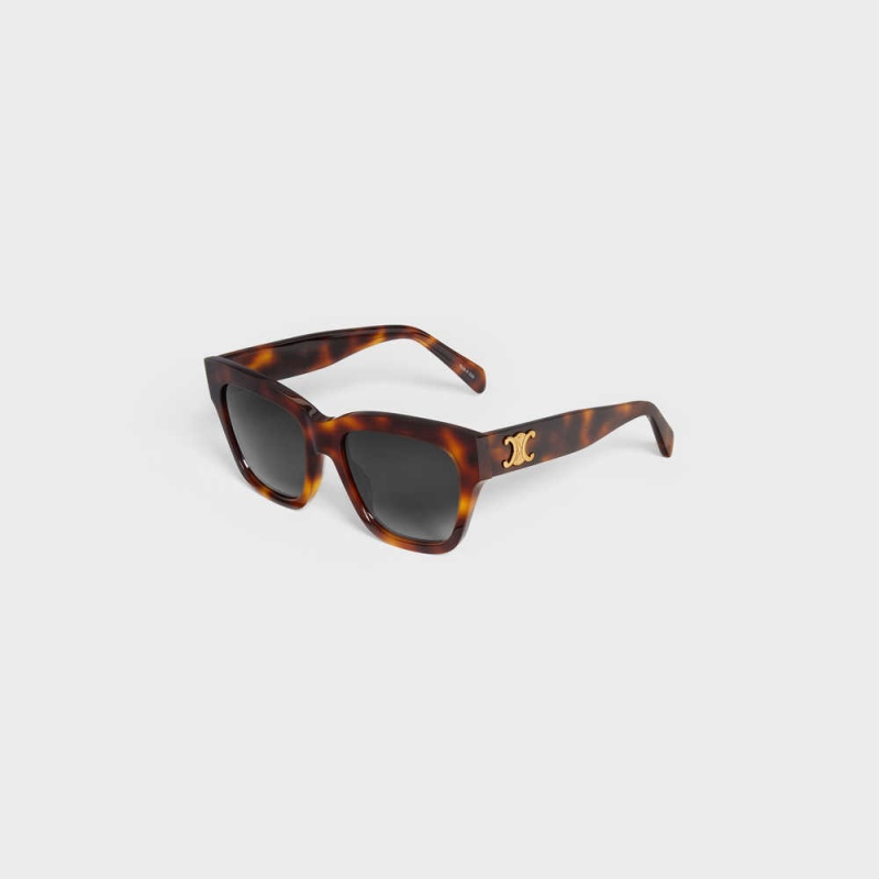 Celine Triomphe 09 In Acetate Zonnebril Bruin | CL-592389