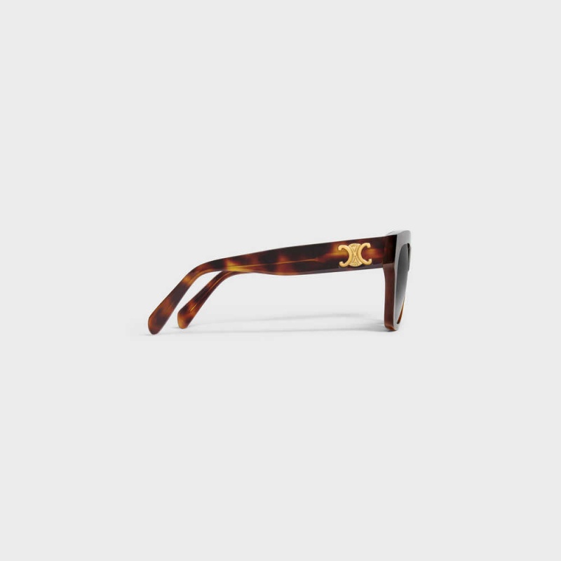 Celine Triomphe 09 In Acetate Zonnebril Bruin | CL-592389