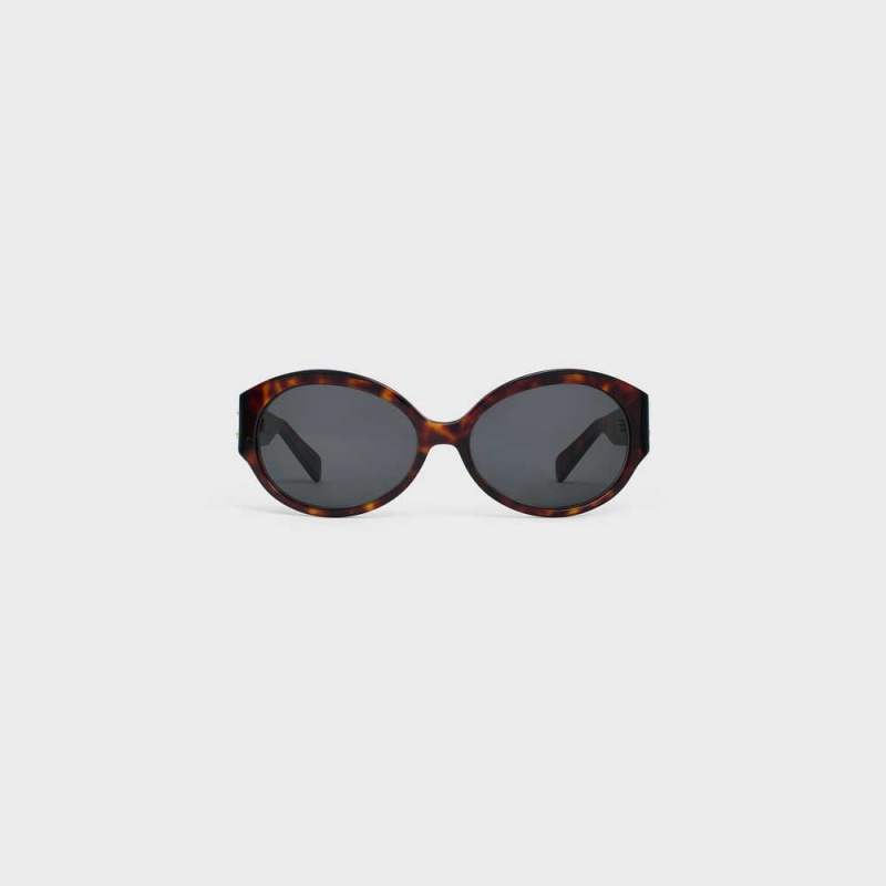 Celine Triomphe 11 In Acetate Zonnebril Rood | CL-592373