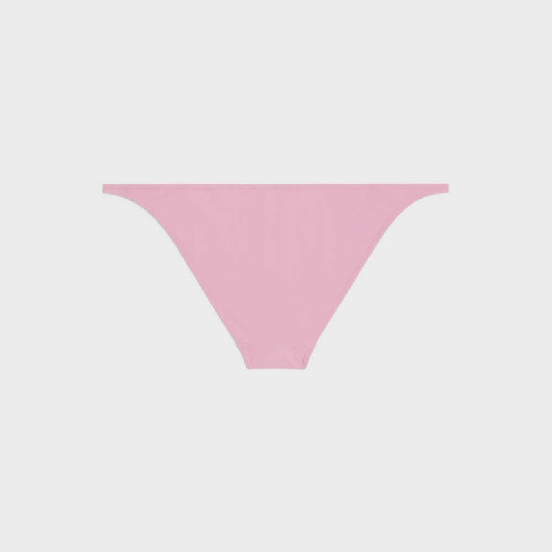 Celine Triomphe Bottom In Matte Jersey Zwemkleding Roze | CL-592769