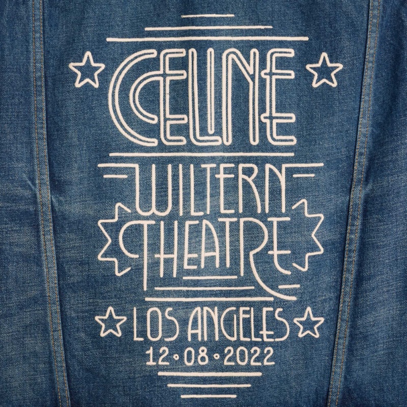 Celine Trucker In Dark Union Wash Denim Jassen Donkerlichtturkoois | CL-592633