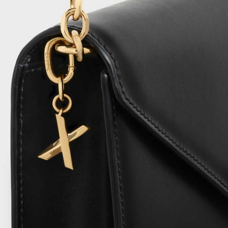 Celine X Charm In Brass Kleine Lederwaren Goud | CL-592943