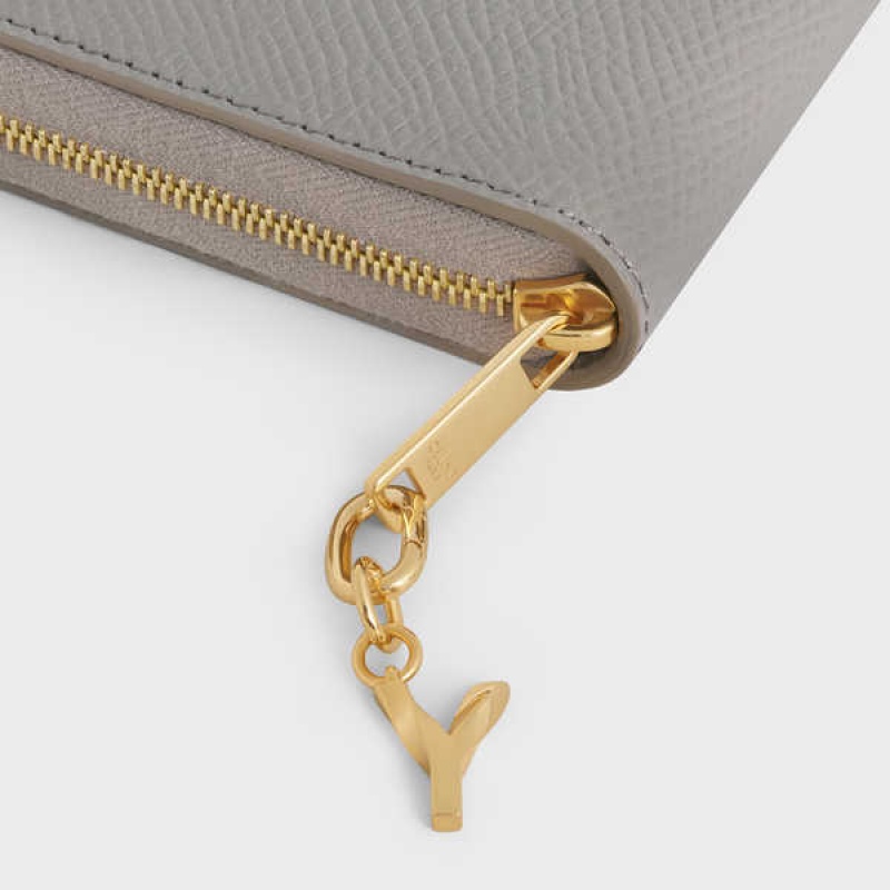 Celine Y Charm In Brass Kleine Lederwaren Goud | CL-592944